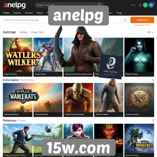 Análise da biblioteca de jogos do site anelpg